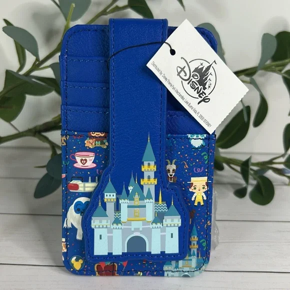 Disney Card Holder Wallet - Disney Parks Chibi NWT - Picture 5 of 12